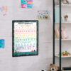 Roman numerals wall art