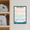 printable numerals decor