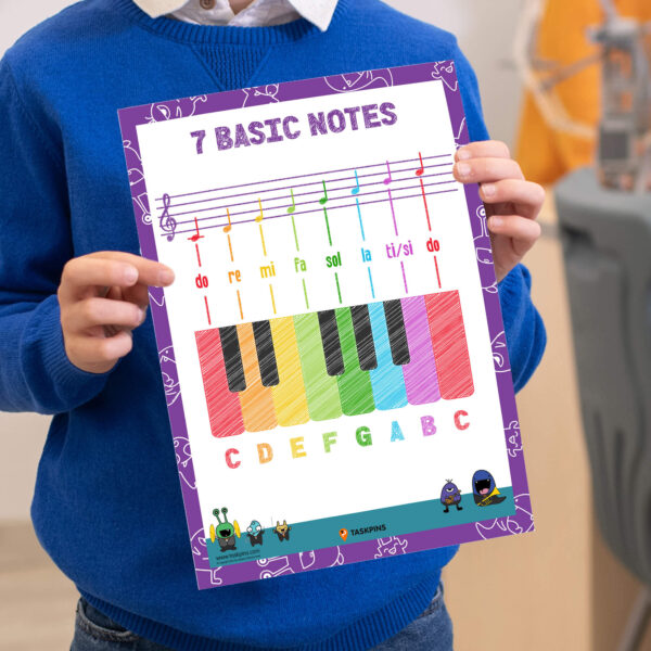 Basic Musical Notes Printable