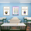 piano chords education poster
