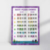 printable piano chords poster