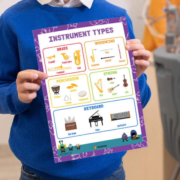 back to school music poster