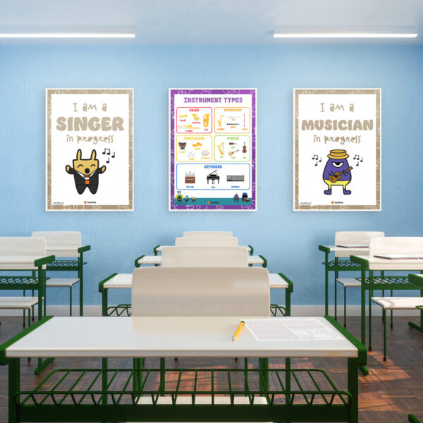 classroom music decor