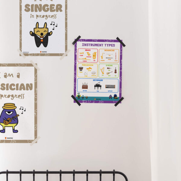 instrument learning printable