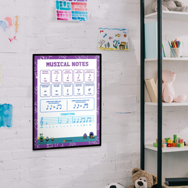 digital music notes print