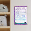 printable music notes inspiration decor