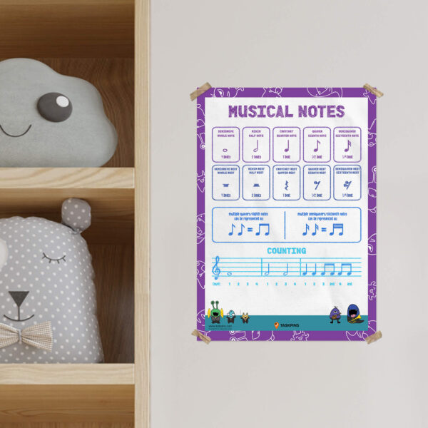 printable music notes inspiration decor