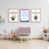 printable music notes poster room decor