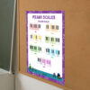 Printable major piano scale chart