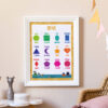2d Shapes Poster