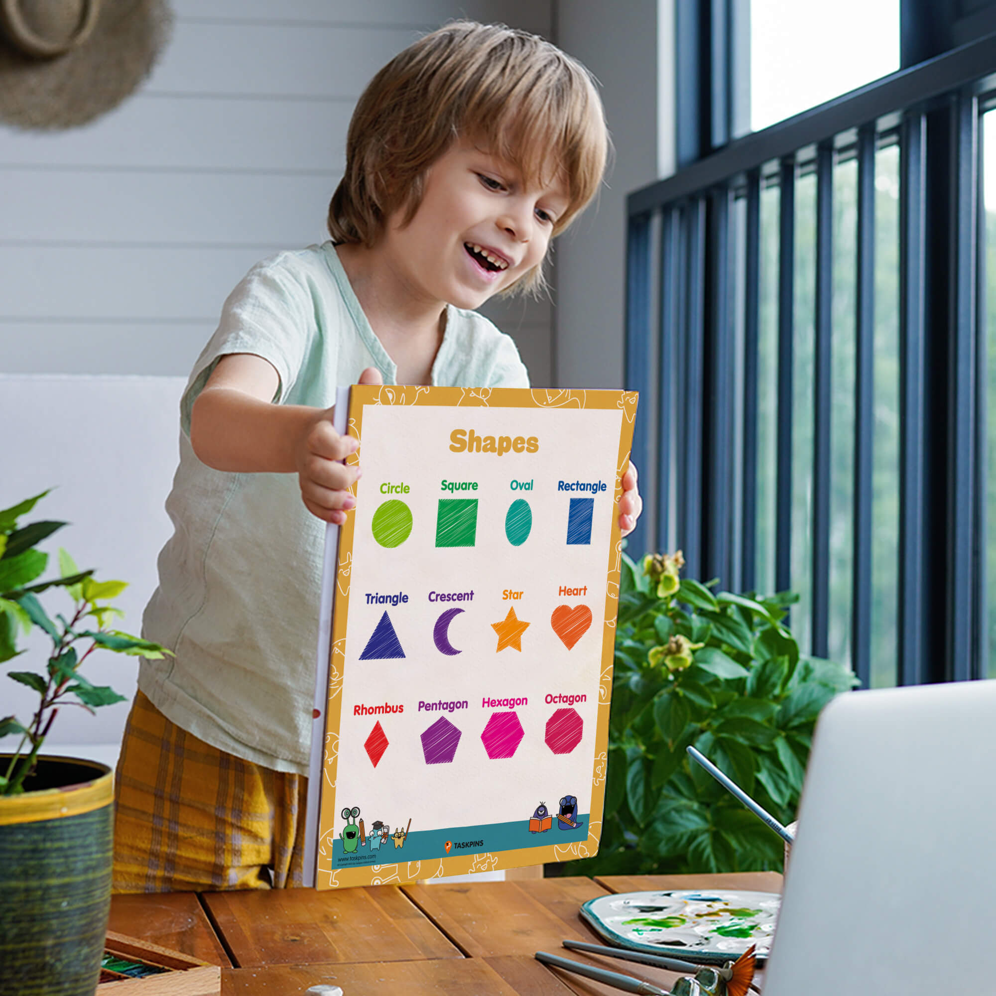 Shape Poster Kids
