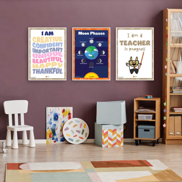 printable moon phases decoration