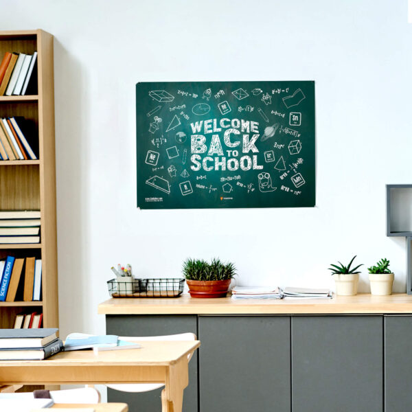 back to school educational wall art