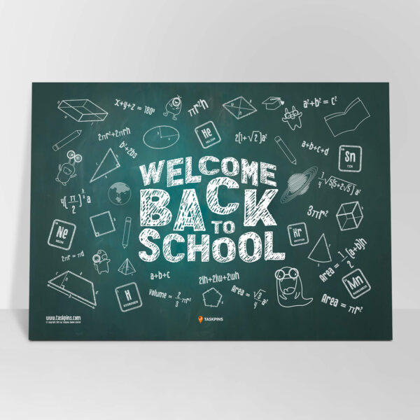 back to school poster classroom decor printable download