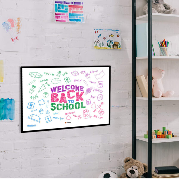 welcome back to school poster for classroom
