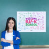 welcome back to school poster for teachers