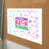 back to school poster bulletin board