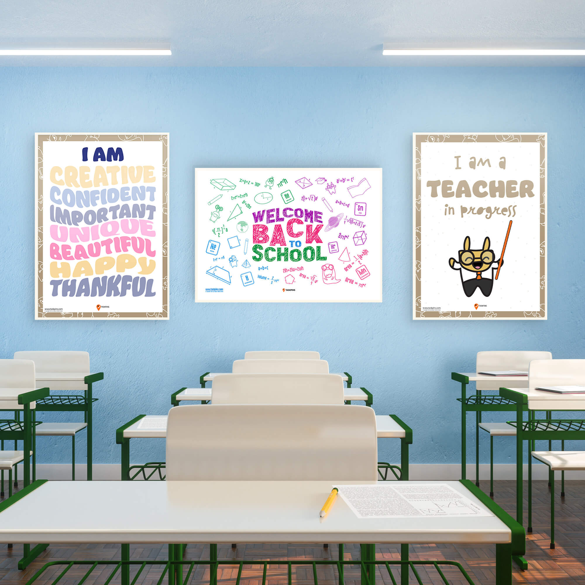 welcome back to school poster classroom decor
