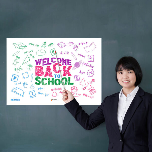 back to school poster classroom decor printable