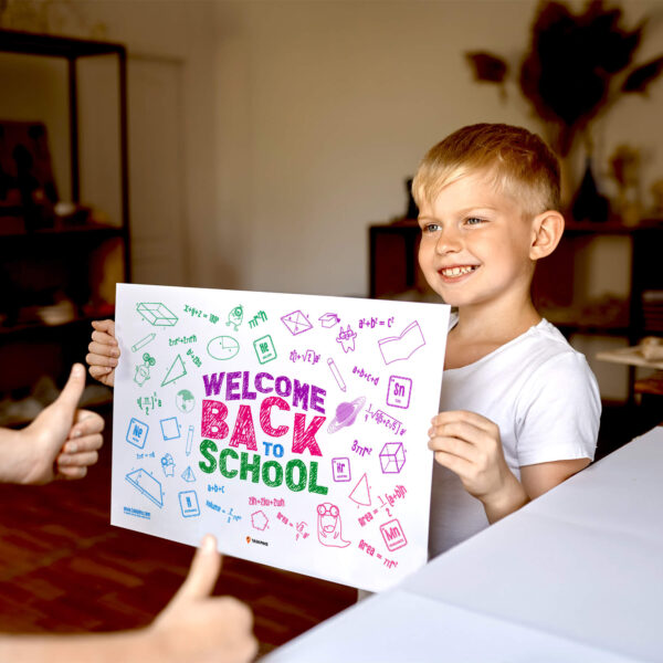 welcome back to school poster printable