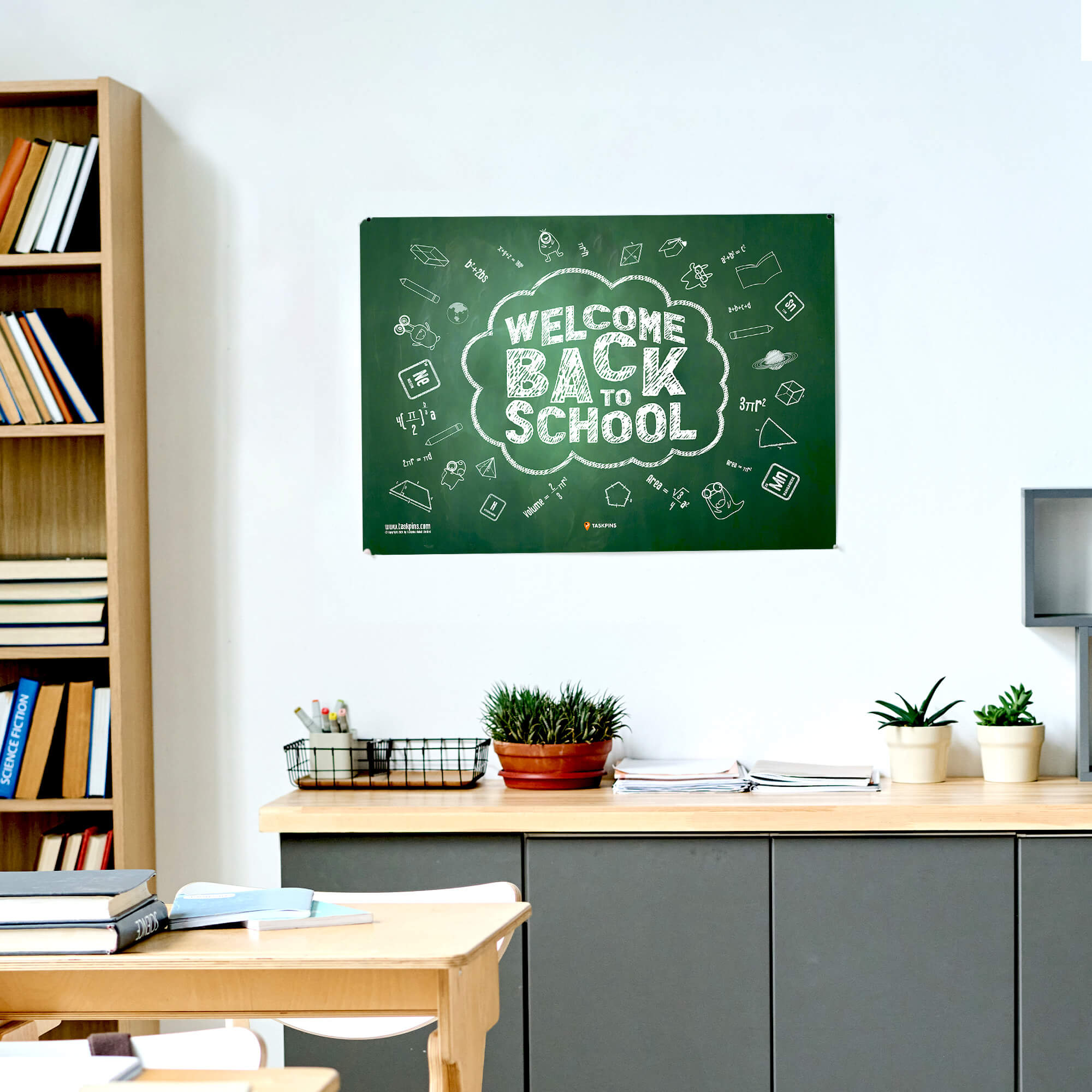 Back to School Sign Printable school start wall art printable