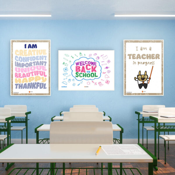 back to school wall art printable
