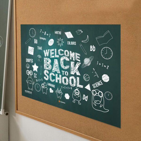 back to school signs printable welcome back educational poster