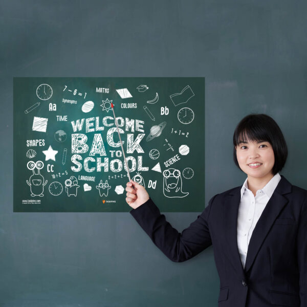 back to school signs printable display poster