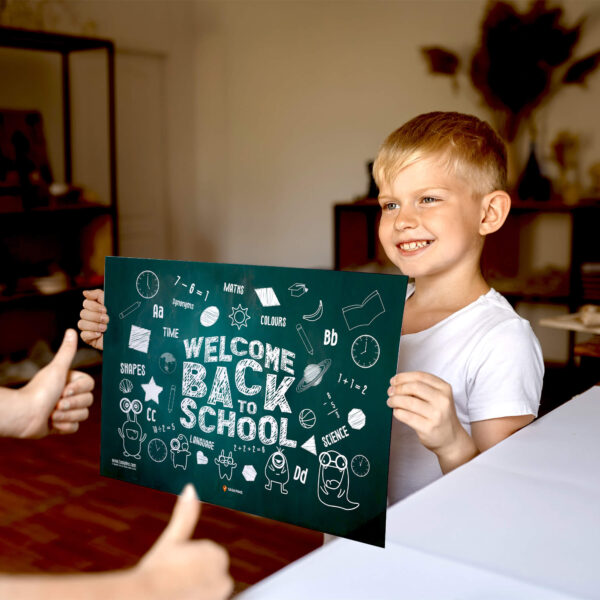 back to school signs printable school year welcome poster