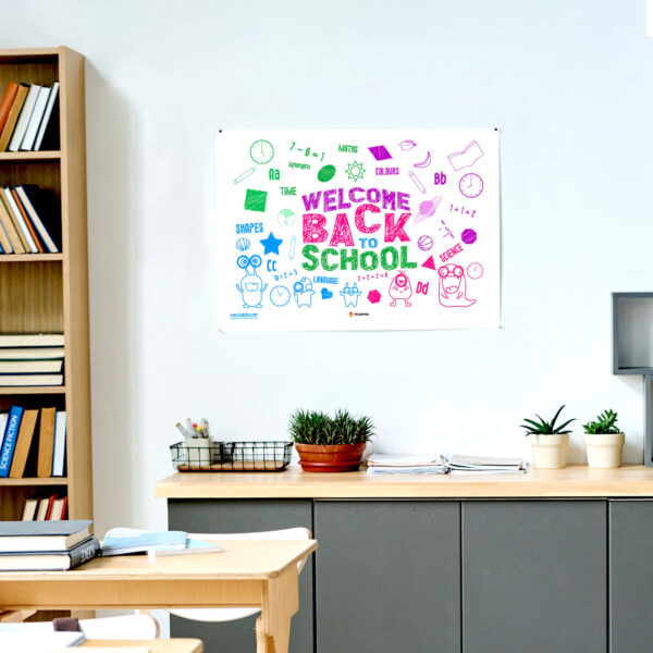 back to school signs printable educational welcome back poster