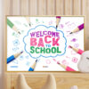 welcome back to school sign school welcome printable