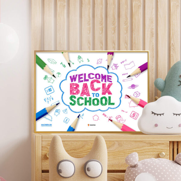 welcome back to school sign back to school display sign