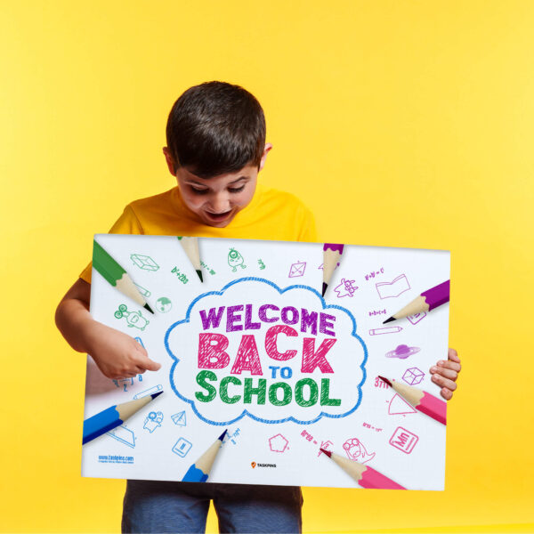 welcome back to school sign back to school printable poster