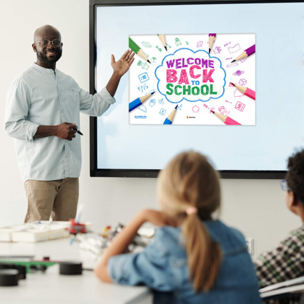 welcome back to school sign school year welcome poster