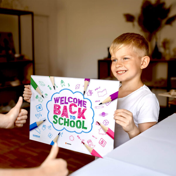 welcome back to school sign back to school motivational poster