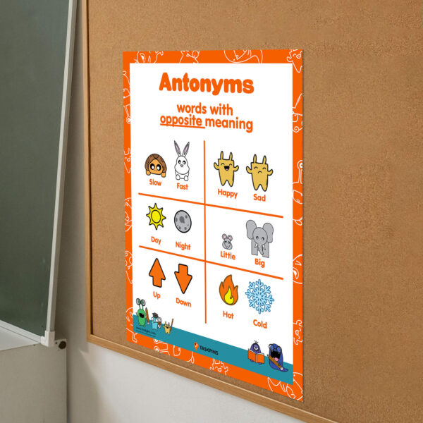 printable antonyms decor