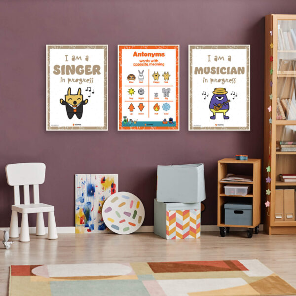 poster antonyms classroom resource