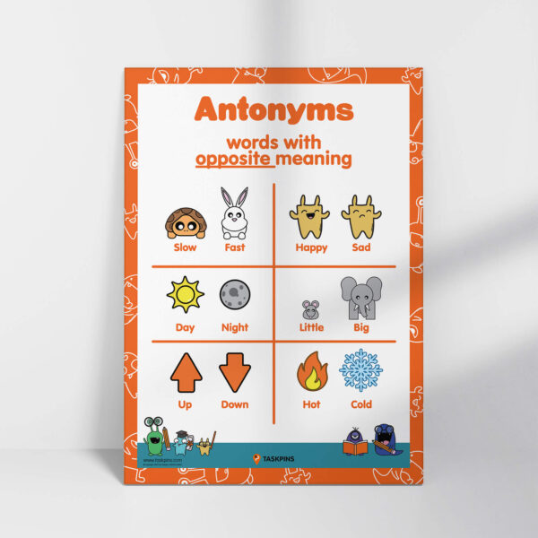 poster antonyms print