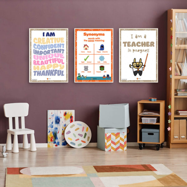 poster synonym classroom print