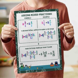 How To Add Mixed Fractions