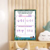 Mixed fraction improper printable guide