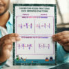 How to convert mixed fraction print guide