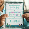 Mixed fraction division resource poster
