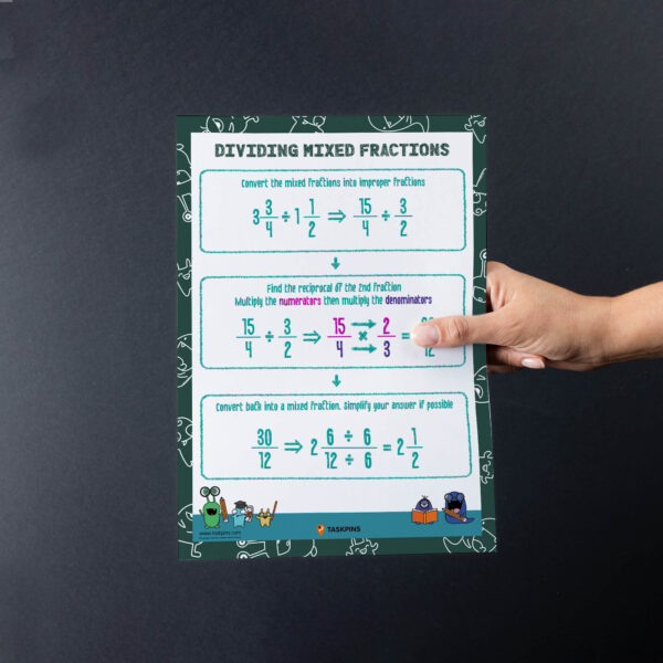 How to divide mixed fractions guide download