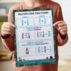 digital multiply fractions chart learning