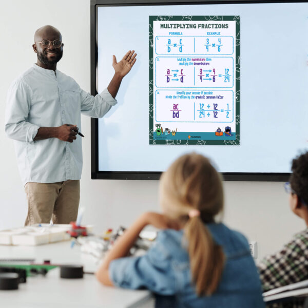 print multiply fractions chart learning