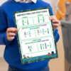 subtracting fractions with like denominators guide print