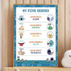 Five senses print resource