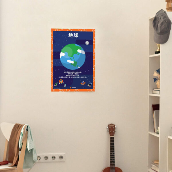 Earth digital poster resource