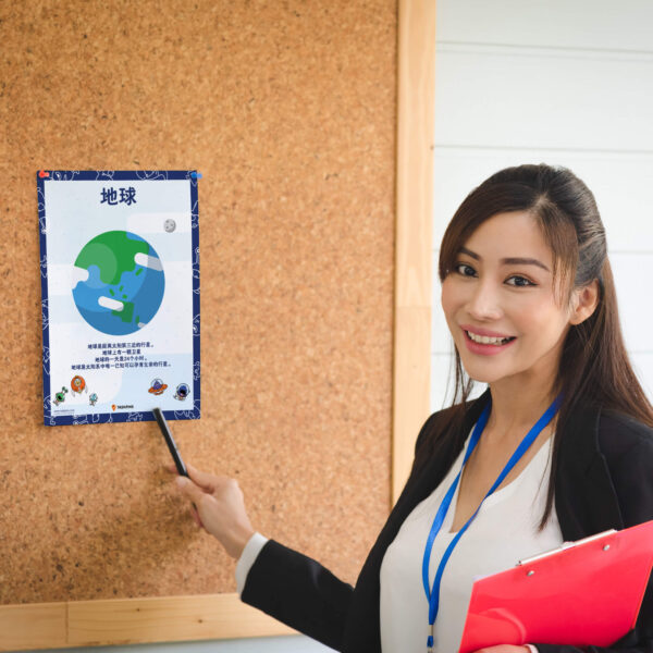 Earth classroom decor poster